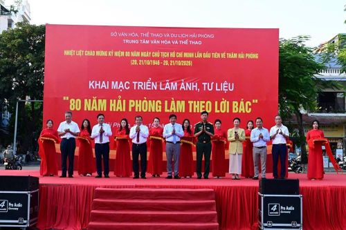Hải Phòng: Triển lãm '80 năm Hải Phòng làm theo lời Bác'
