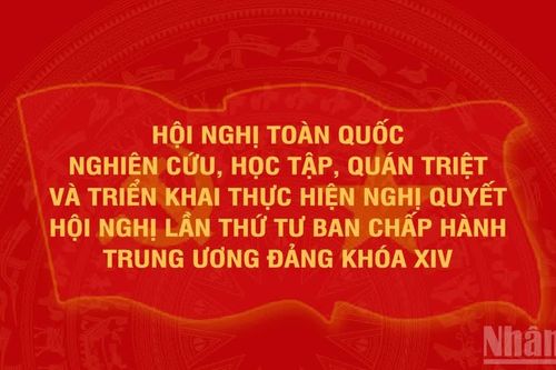 [Infographic] Hội nghị toàn quốc nghiên cứu, học tập, quán triệt và triển khai thực hiện Nghị quyết Hội nghị Trung ương 4