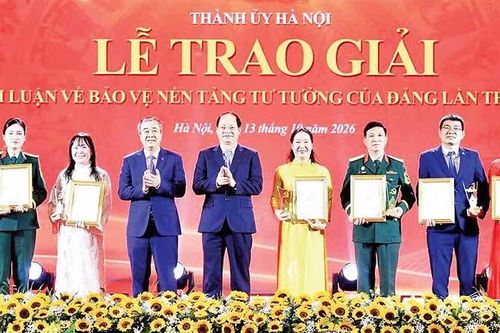 Góp phần quan trọng bảo vệ nền tảng tư tưởng của Đảng
