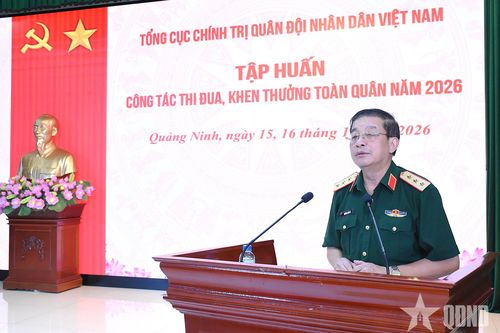 Khai mạc Hội nghị tập huấn nghiệp vụ công tác thi đua, khen thưởng toàn quân năm 2026