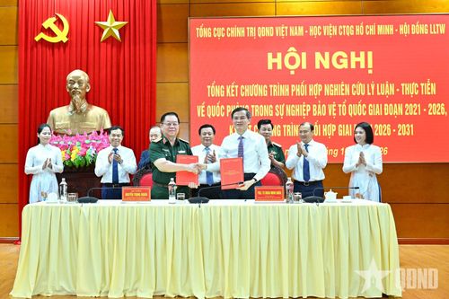 Nâng cao chất lượng phối hợp nghiên cứu lý luận, thực tiễn về quốc phòng