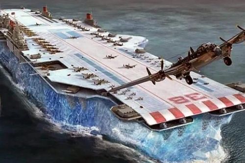 Tàu sân bay khổng lồ làm từ băng và mùn cưa: Dự án điên rồ của Thế chiến II