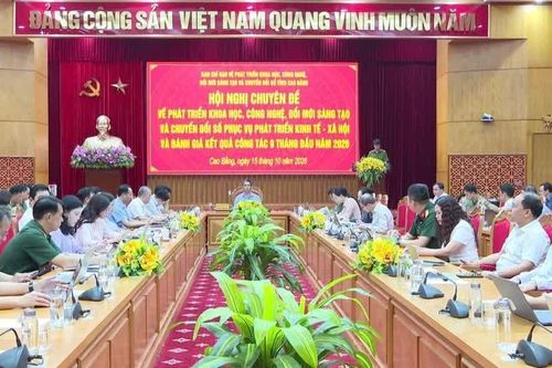 Thúc đẩy chuyển đổi số, tạo động lực phát triển kinh tế Cao Bằng