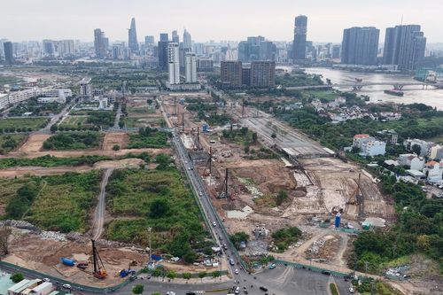 TPHCM sẽ dùng 55 triệu m³ cát biển để san lấp tại các công trình hạ tầng