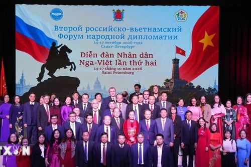 Diễn đàn Ngoại giao Nhân dân Nga-Việt Nam lần 2 khai mạc tại Saint Petersburg