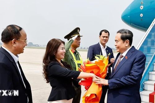 Chủ tịch Quốc hội Trần Thanh Mẫn về đến Hà Nội, kết thúc tốt đẹp chuyến thăm chính thức Trung Quốc
