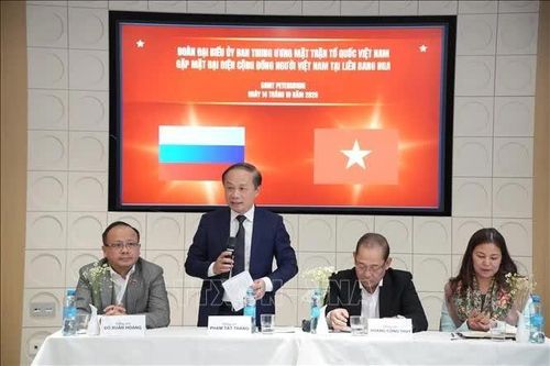 Nền tảng vững chắc của cộng đồng người Việt tại St. Petersburg (Nga)