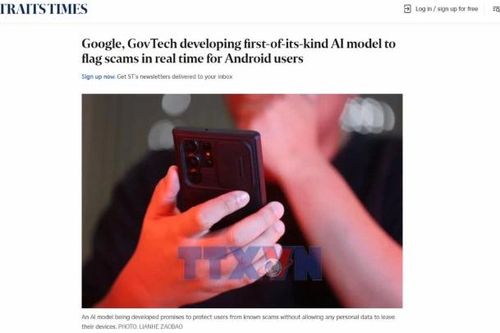Singapore và Google phát triển AI phát hiện lừa đảo trên điện thoại