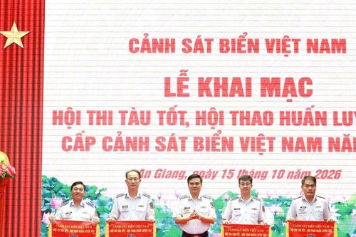 Khai mạc Hội thi tàu tốt, Hội thao huấn luyện tàu cấp Cảnh sát biển Việt Nam năm 2026