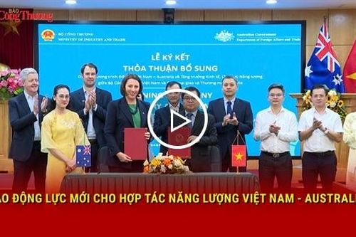 Tạo động lực mới cho hợp tác năng lượng Việt Nam - Australia