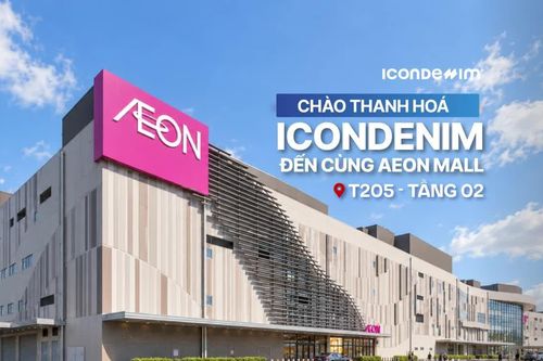 ICONDENIM đưa Mall Store thứ 3 đến AEON MALL Thanh Hóa , bước đi chiến lược đến gần khách hàng Bắc Trung bộ