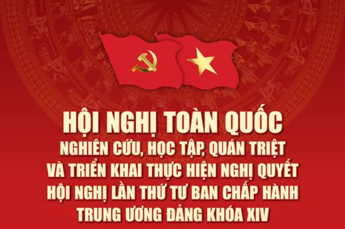 Hội nghị toàn quốc nghiên cứu, học tập, quán triệt và triển khai thực hiện Nghị quyết Hội nghị lần thứ tư, Ban Chấp hành Trung ương Đảng khóa XIV