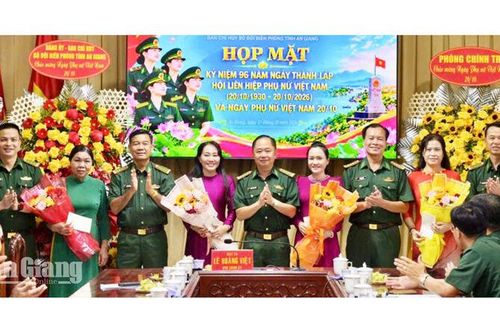 Bộ đội Biên phòng An Giang phát huy vai trò phụ nữ trong thực hiện nhiệm vụ