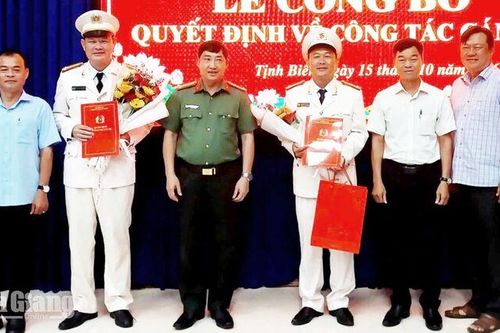 Thượng tá Nguyễn Thanh Tùng làm Trưởng Công an phường Tịnh Biên