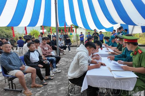 Xã Mường Tùng khám sơ tuyển sức khỏe nghĩa vụ quân sự năm 2027