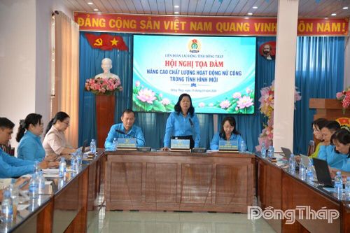 Đồng Tháp: Nâng cao chất lượng hoạt động nữ công trong tình hình mới