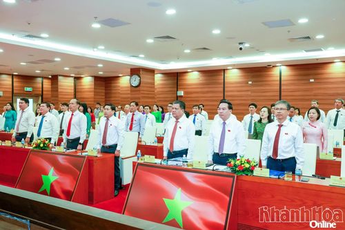 Khai mạc Kỳ họp thứ 3, HĐND tỉnh Khánh Hòa khóa VIII