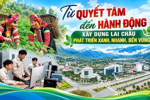 Từ quyết tâm đến hành động - Xây dựng Lai Châu phát triển xanh, nhanh, bền vững
