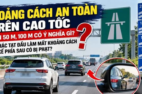 Xe khác tạt đầu làm mất khoảng cách an toàn, tài xế phía sau có bị phạt?