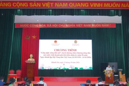 Xã Khánh Yên tổ chức chương trình "Lắng nghe nông dân nói"