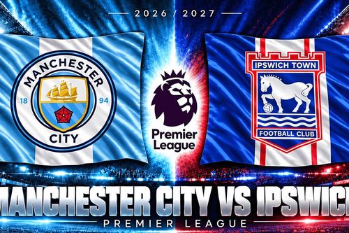 Lịch sử đối đầu Manchester City vs Ipswich: Haaland ghi 3 bàn, ký ức Ipswich thắng cả hai lượt