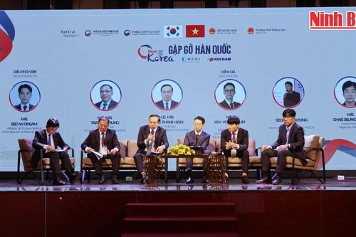 Đoàn đại biểu tỉnh Ninh Bình tham dự Hội nghị “Gặp gỡ Hàn Quốc” năm 2026
