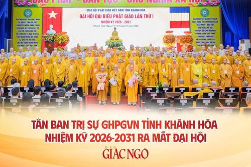 Danh sách và chức danh Ban Thường trực Ban Trị sự GHPGVN tỉnh Khánh Hòa nhiệm kỳ 2026-2031 vừa được suy cử