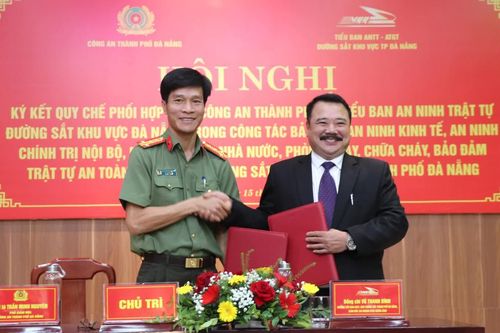Công an Đà Nẵng và ngành Đường sắt phối hợp bảo đảm an ninh, trật tự