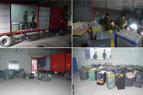 Tây Ninh bắt quả tang hơn 114.000 bao thuốc lá nhập lậu