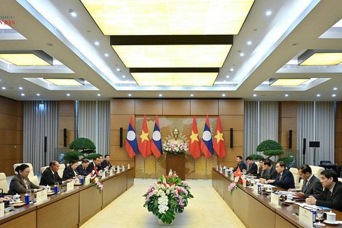 Thúc đẩy hợp tác thực chất, hiệu quả giữa Quốc hội Việt Nam và Lào