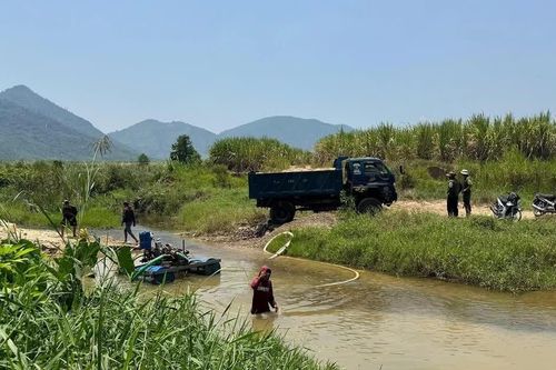 Công an Khánh Hòa đấu tranh quyết liệt với nạn khai thác khoáng sản trái phép