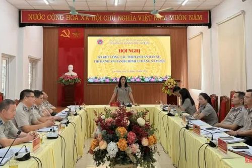 Các cơ quan Thi hành án dân sự tỉnh thi hành xong 2.458 việc