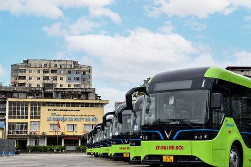 Transerco tiếp tục thay thế xe buýt điện, mở rộng tỷ lệ đoàn phương tiện xanh