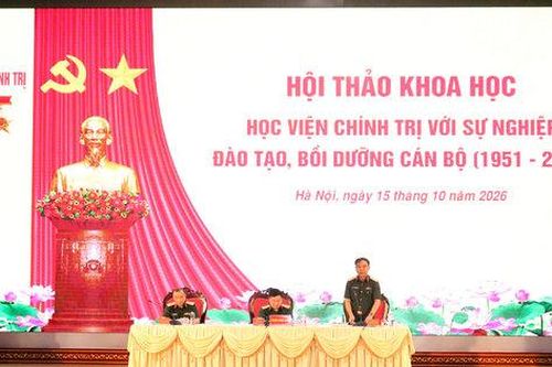 Học viện Chính trị: Nâng cao chất lượng đào tạo cán bộ đáp ứng yêu cầu xây dựng Quân đội hiện đại