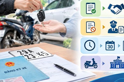 Xe mua bán qua nhiều đời chủ, chưa sang tên: Gỡ vướng thế nào?