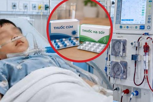 Uống chung thuốc cảm và thuốc hạ sốt, bé trai 5 tuổi phải lọc máu