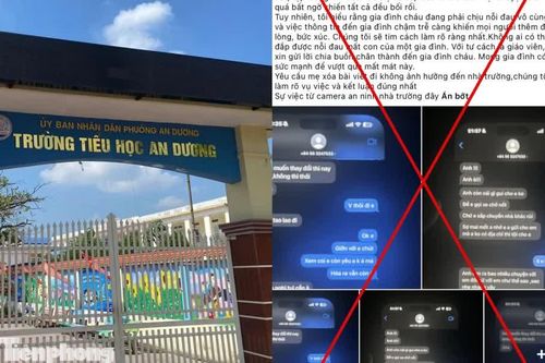 Vụ em nhỏ lớp 1 tử vong sau giờ học: Xuất hiện một số bài đăng chưa được kiểm chứng