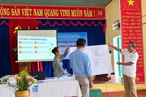 50 học viên tham gia tập huấn phát triển du lịch cộng đồng Trà Nhiêu
