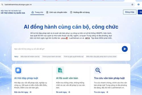 Đôn đốc sử dụng nền tảng trí tuệ nhân tạo hỗ trợ công vụ