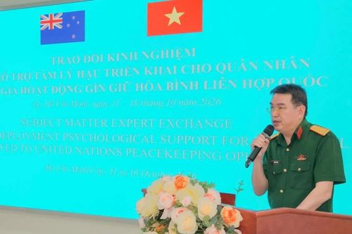 Việt Nam-New Zealand tăng cường hỗ trợ tâm lý cho quân nhân gìn giữ hòa bình sau nhiệm kỳ