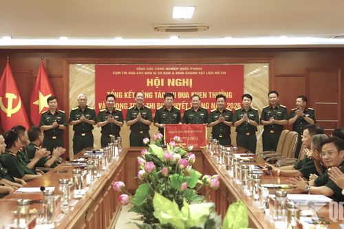 Cụm thi đua sản xuất đạn và kinh doanh vật liệu nổ công nghiệp hoàn thành vượt mức các chỉ tiêu sản xuất, kinh doanh