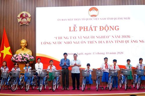Quảng Ngãi vận động hơn 14 tỷ đồng chăm lo người nghèo, gia đình chính sách