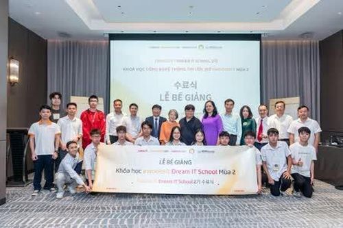 Lễ bế giảng và trao thưởng Khóa học Công nghệ thông tin Ước mơ Ewoosoft mùa 2