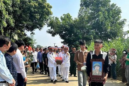 Phú Thọ đón 2 liệt sĩ trở về quê hương sau hơn 47 năm hy sinh