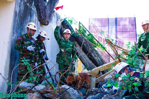 Khẳng định sức mạnh đoàn kết, tô thắm tình hữu nghị Việt Nam - Lào - Campuchia qua diễn tập chung về phòng thủ dân sự
