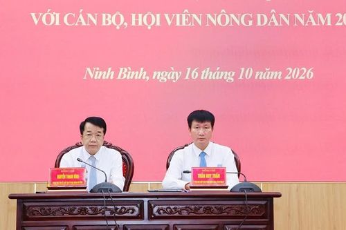 Ninh Bình đối thoại với nông dân, thúc đẩy phát triển nông nghiệp xanh, hiện đại