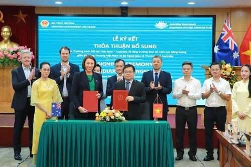 Việt Nam - Australia tăng cường hợp tác thúc đẩy chuyển dịch năng lượng