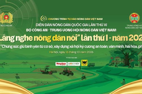 Diễn đàn 'Lắng nghe nông dân nói' lần thứ I năm 2026: Chung sức giữ gìn bình yên từ cơ sở