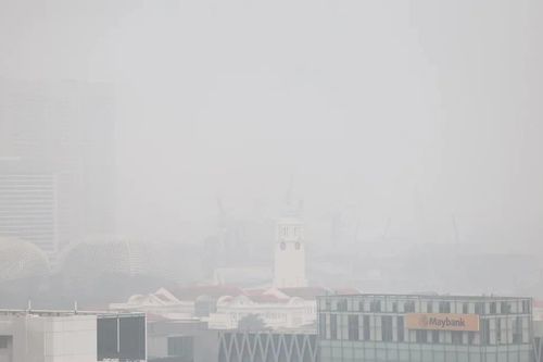 Ô nhiễm khói mù gia tăng tại Singapore