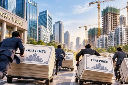 Ngân hàng, doanh nghiệp bất động sản phát hành hàng chục nghìn tỷ đồng trái phiếu